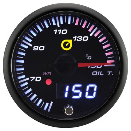 Gauge Auto Gauge olajhőmérséklet - FIGYELMEZTETÉS LED