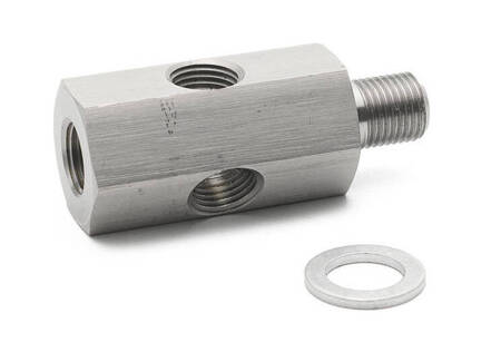 IRP M10x1 tee 1/8&quot;-os NPT érzékelőkhöz 