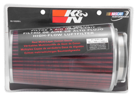 K&N univerzális kúpos szűrő RG-1002RD-L