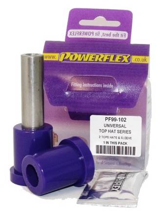 Poliuretán persely Powerflex Universal Bushes Top Hat Bushes PF99-102 Nem. a diagramon: 