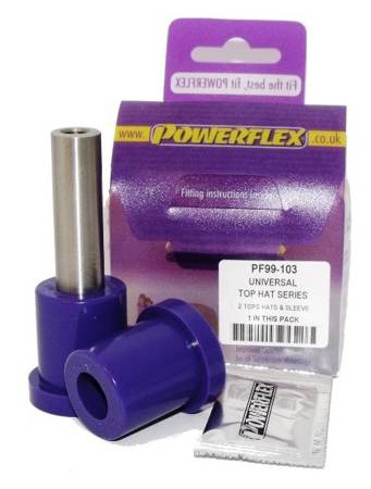 Poliuretán persely Powerflex Universal Bushes Top Hat Bushes PF99-103 Nem. a diagramon: 