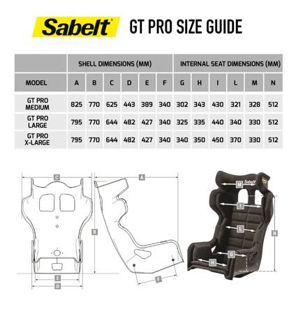 Sabelt GT-PRO autósülés