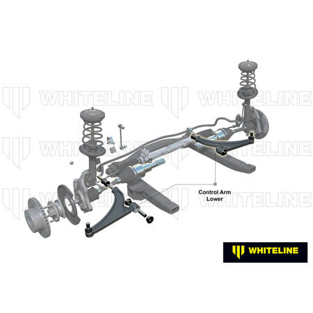 Whiteline első alsó lengőkar Audi / Seat / Skoda / VW - KTA253 Audi A3 MK2 S3 Q3 8U TT Seat Altea MK1 XL Leon Toledo MK3 Skoda Octavia Superb B6 Yeti Volkswagen Caddy CC  EOS Golf MK5 MK6 Plus Jetta A5 Passat Alltrack Scirocco Tiguan Touran