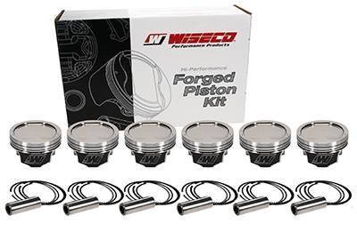 „Wiseco“ stūmoklių komplektas „Nissan 370Z“ (VQ37) – 15,5 cm3 „Turbo“ (9,0:1)