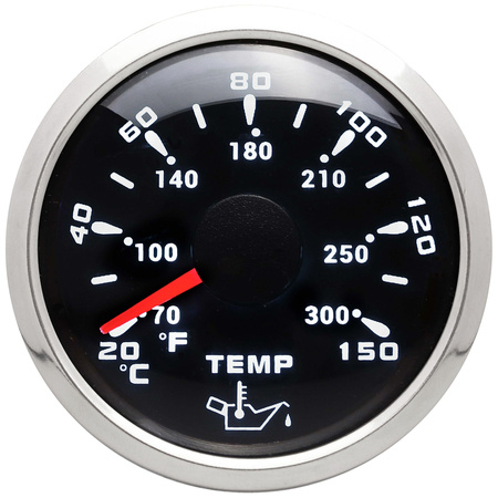 Auto Gauge Gauge temperatūros matuoklis – 7 SPALVŲ