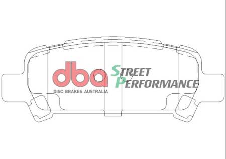 Brake Pads Street Performance Hawk HB434x.543 rear - DB1379SP SUBARU Forester SF5 SG5 Impreza Sport Legacy BE5 BH5 Outback