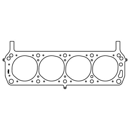 Cometic galvos tarpiklis HG Ford SB 302/351 Windsor SVO 4.125" MLS .040" LHS