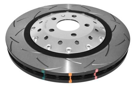 DBA disc brake 5000 series - T3 front - DBA52834SLVS AUDI R8 RS4 B8 RS5