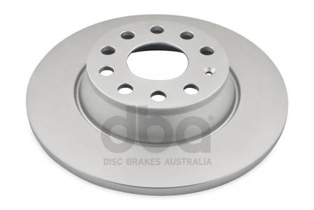 DBA disc brake Street Series - En-Shield - plain rear - DBA2807E AUDI A3 8P Cabriolet quattro Q3 8U SEAT Alhambra 7N Altea Freetrack Leon 1P SKODA Octavia 1Z Superb 3T Yeti VOLKSWAGEN CC Eos Golf Mk5 Mk6 Plus Jetta Passat B6 B7 Alltrack Scirocco GTS