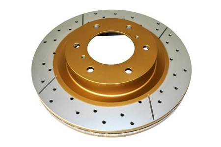 DBA disc brake Street Series - X-GOLD front - DBA2216X MITSUBISHI Pajero Shogun