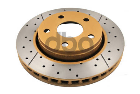 DBA disc brake Street Series - X-GOLD front - DBA2536X JEEP Wrangler JK