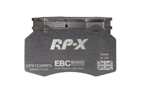 DP81539RPX - Lenktyninių stabdžių trinkelių rinkinys RP-X Racing serija EBC Brakes