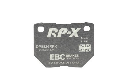 DP8826RPX - Lenktyninių stabdžių trinkelių rinkinys RP-X Racing serija EBC Brakes