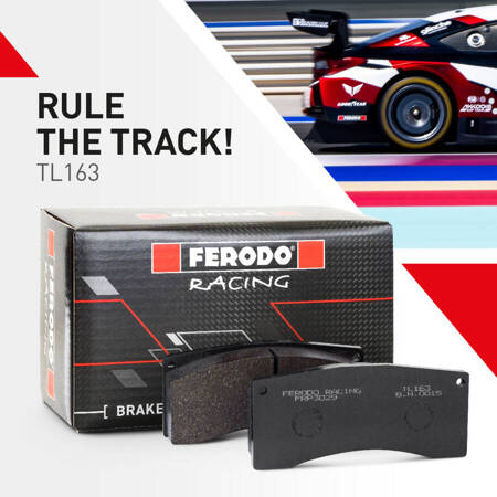 Ferodo Racing DS1.11 galinės stabdžių kaladėlės FRP302W ASTON MARTIN Vantage CITROEN Saxo MCLAREN 570 S PORSCHE 911 992 997 