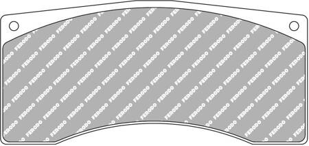 Ferodo Racing DSUNO galinės stabdžių kaladėlės FRP3156ZB AUDI R8 BMW M8 CHEVROLET Z06 Callaway DODGE Viper FERRARI 296 458 HONDA NSX LAMBORGHINI Huracan LEXUS RC F MERCEDES AMG PORSCHE 911 992 RENAULT-ALPINE A110 TOYOTA GR Supra