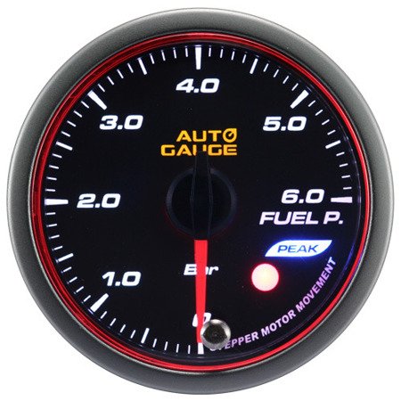 Indikatorius Auto Gauge degalų slėgis - SMOKE PW