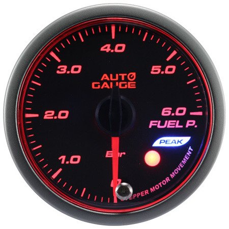 Indikatorius Auto Gauge degalų slėgis - SMOKE PW