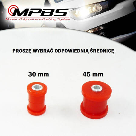 Priekinės pakabos komplektas - MPBS: 0604002 Audi S3 I, TT Seat Leon I Cupra,