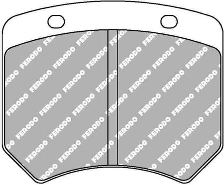 Stabdžių kaladėlės galinės Ferodo Racing DS1.11 VAUXHALL Carlton - FCP825W