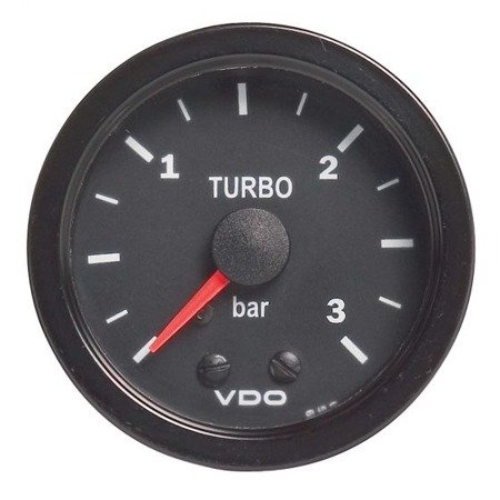 TURBO VDO VISION padidinimo Gauge