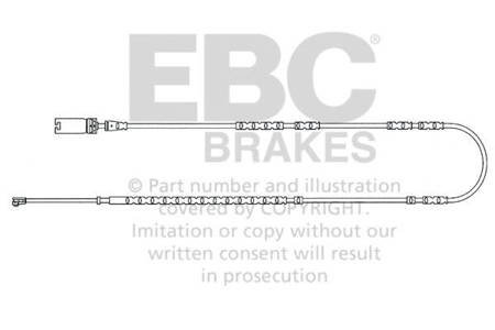 EFA130 - Czujnik zużycia klocków hamulcowych EBC Brakes