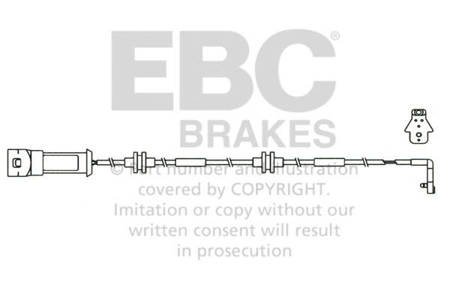 EFA134 - Czujnik zużycia klocków hamulcowych EBC Brakes