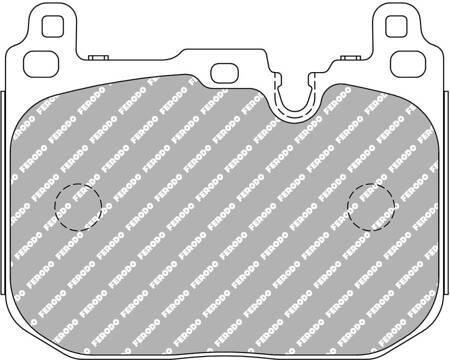 Klock hamulcowe Ferodo Racing DS1.11 przednie FCP4611W BMW 1 F20 F21 F40 2 Coupe F22 F87 Gran F44 3 F30 F35 F80 F30,F80 Turismo F34 Touring F31 4 Convertible F33 F83 F32 F82 F36 i8 i8 I12 Roadster I15 X1 F48 X2 F39 