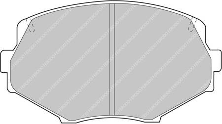 Klock hamulcowe Ferodo Racing DS2500 przednie FCP1011H MAZDA MX-5 I I NA II,