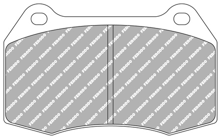 Klock hamulcowe Ferodo Racing DS2500 przednie FCP1298H BMW 5 E34 7 E38 E65 E66 E67 8 E31 FERRARI 550 FIAT Coupe FA/175 MASERATI 3200 GT Quattroporte V Spyder Coupe' NISSAN Skyline