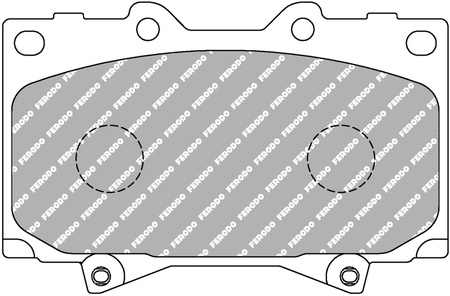 Klock hamulcowe Ferodo Racing DS2500 przednie FCP1456H LEXUS GX LX TOYOTA LAND CRUISER