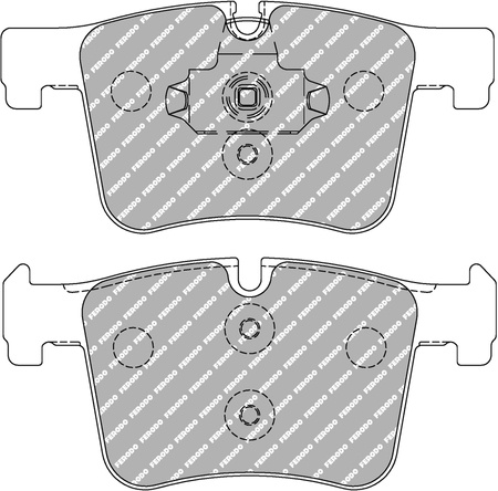 Klock hamulcowe Ferodo Racing DS2500 przednie FCP4394H BMW 1 F20 F21 2 Convertible F23 F22 F87 3 F30 F80 Gran Turismo F34 Touring F31 4 F33 F83 F32 F82 F36 X3 F25 X4 F26 F26 