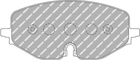 Klock hamulcowe Ferodo Racing DS2500 przednie FCP5194H AUDI A3 Sportback SKODA OCTAVIA V NX3 Combi NX5 VOLKSWAGEN GOLF VIII CD1 Variant CG5 