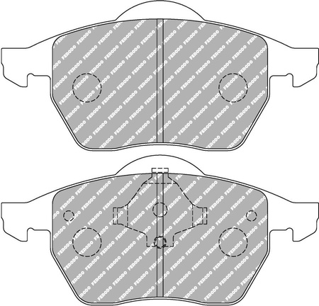 Klock hamulcowe Ferodo Racing DS2500 przednie FCP590H AUDI 100 100 Avant 4A5 C4 A3 8L1 A4 B5 8D5 A6 4A A8 Coupe S8 Quattro TT TT FORD Galaxy SEAT Alhambra Ibiza IV 6L1 Leon 1M1 Toledo II SKODA Octavia VOLKSWAGEN Beetle BORA Golf 3 4 PASSAT SHARAN Vento,