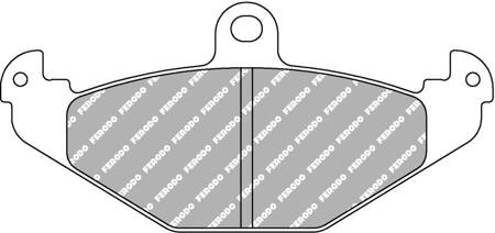 Klock hamulcowe Ferodo Racing DS2500 tylne FCP1560H LOTUS Elise EXIGE EXIGE SCC OPEL Speedster VAUXHALL VX220