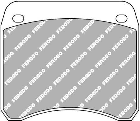 Klock hamulcowe Ferodo Racing DS2500 tylne FCP342H RENAULT Clio II ROVER Mini