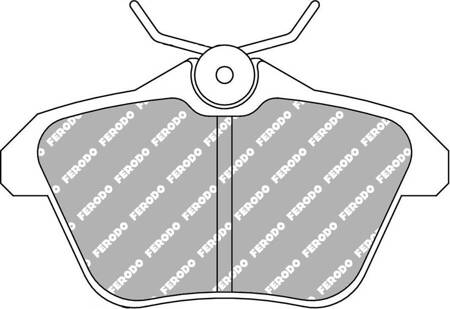 Klock hamulcowe Ferodo Racing DS2500 tylne FCP995H ALFA ROMEO 156 166 LANCIA Kappa Kappa