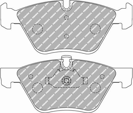 Klocki hamulcowe Przód Ferodo Racing DS2500 BMW 1 (E81) - FCP1773H