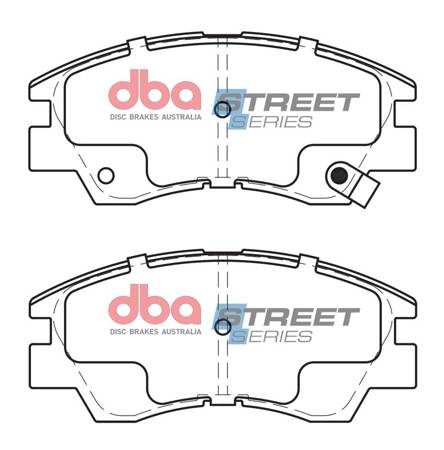 Klocki hamulcowe przednie DBA Brake Pads Street Series Ceramic - DB1113SS