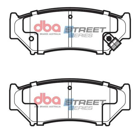 Klocki hamulcowe przednie DBA Brake Pads Street Series Ceramic - DB1266SS