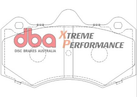 Klocki hamulcowe tylne DBA Brake Pads Xtreme Performance - DB1937XP