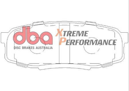 Klocki hamulcowe tylne DBA Brake Pads Xtreme Performance ECE R90 certified Hawk HB590x.682 - DB1857XP LEXUS LX450 LX570 TOYOTA Landcruiser 200 series Sequoia