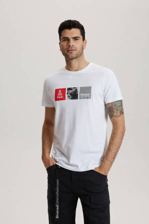 Koszulka T-Shirt Diverse DAKAR - DKR S 0423 Biała