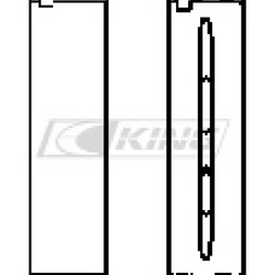 Panewki główne King Racing VW/LAMBO V8/V10 R8/RS6/HURACAN (1x) - MB1322XPC0.25