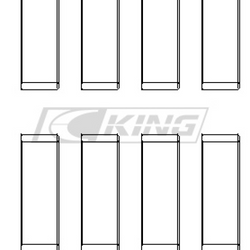 Panewki korbowodowe King Racing FORD ZETEC S/ECOBOOST1.6 - CR4365XP.026