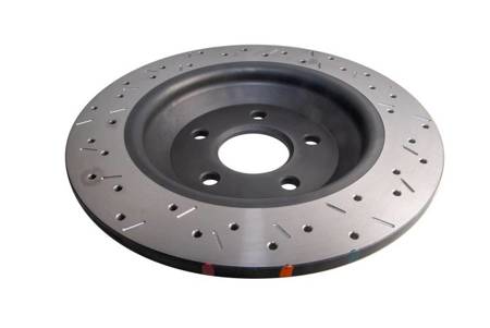 Tarcza hamulcowa tylna DBA 4000 series - XS - DBA42969BLKXS FORD Focus Mk3 Mk4 Kuga