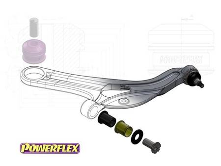 Tuleja Poliuretanowa Powerflex Renault Clio III Sport 197/200 (2005-2012) PFF60-801G Nr na diagramie: 1