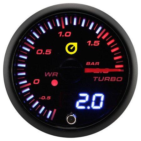 Wskaźnik doładowania turbo Auto Gauge - WARNING LED