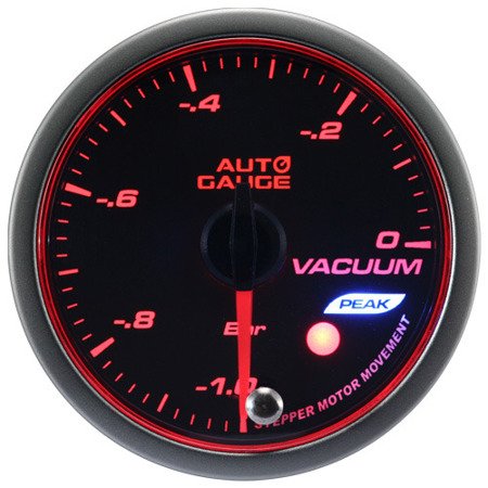 Wskaźnik podciśnienia VACUM Auto Gauge - SMOKE PW