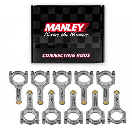 Zestaw korbowodów Manley Pro-Series dla Audi 5.2L FSI V10 I-Beam Conrod Set 6.063 14435R6-10