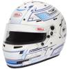 Kask kartingowy Bell RS7-K Stamina White / Blue